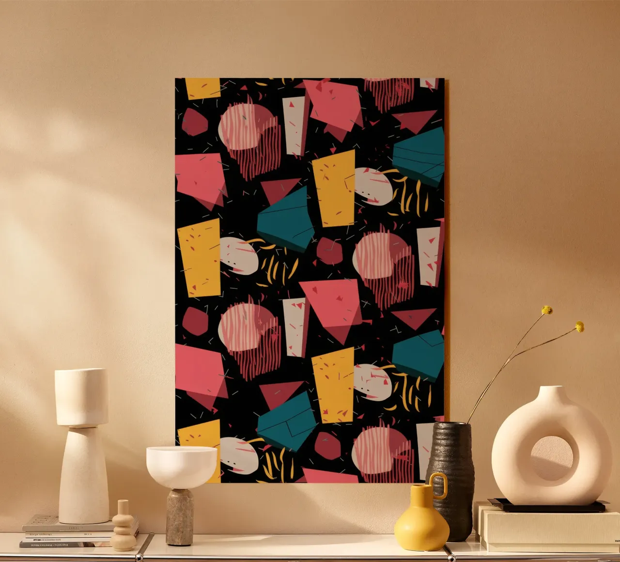 Retro Shape Confetti plexiglass da Solace Light