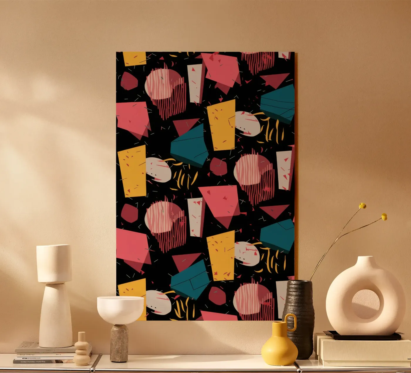 Retro Shape Confetti plexiglass da Solace Light