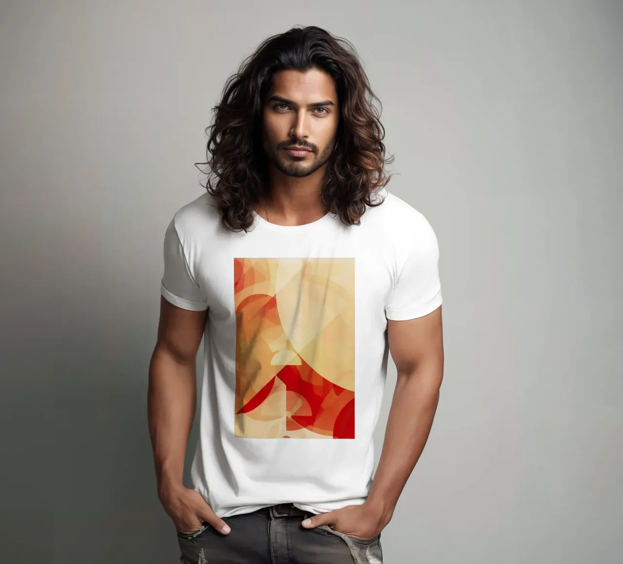 RED t-shirt da In Full Color