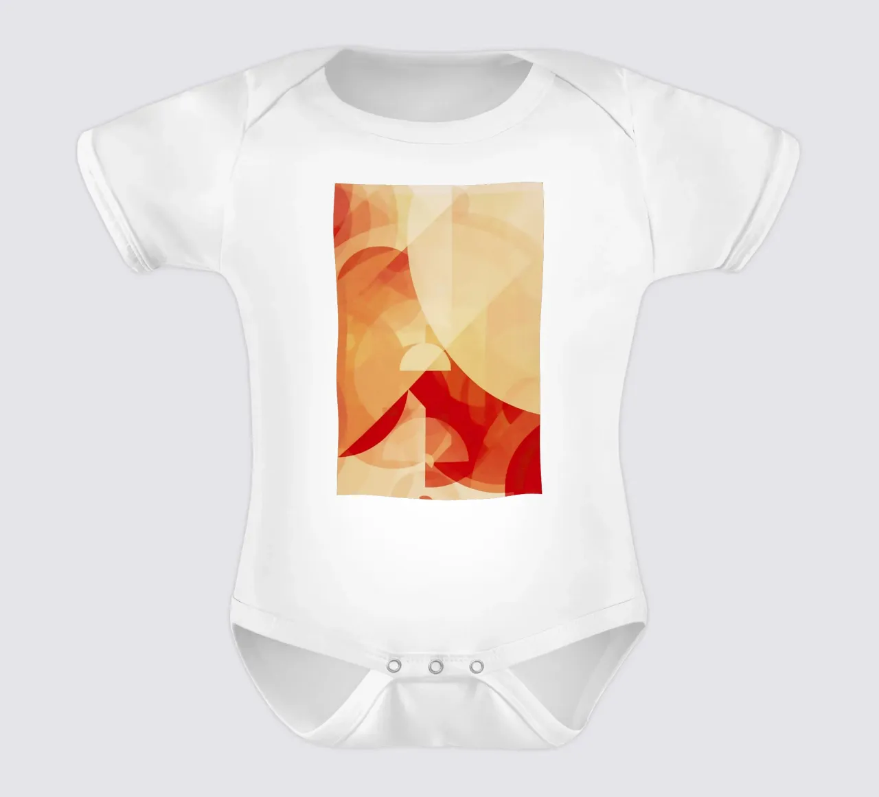 RED body neonato maniche corte da In Full Color