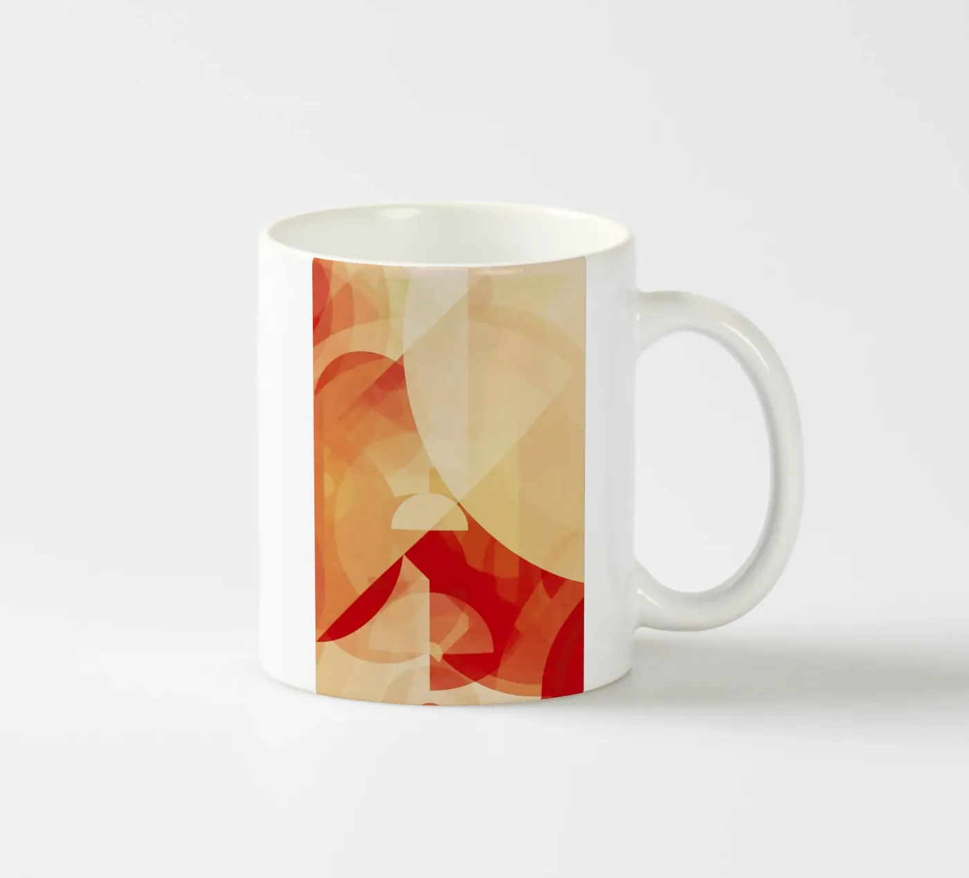 RED ceramic mug by In Full Color