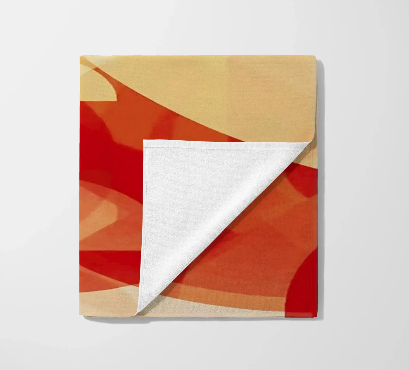 RED beach towel by In Full Color