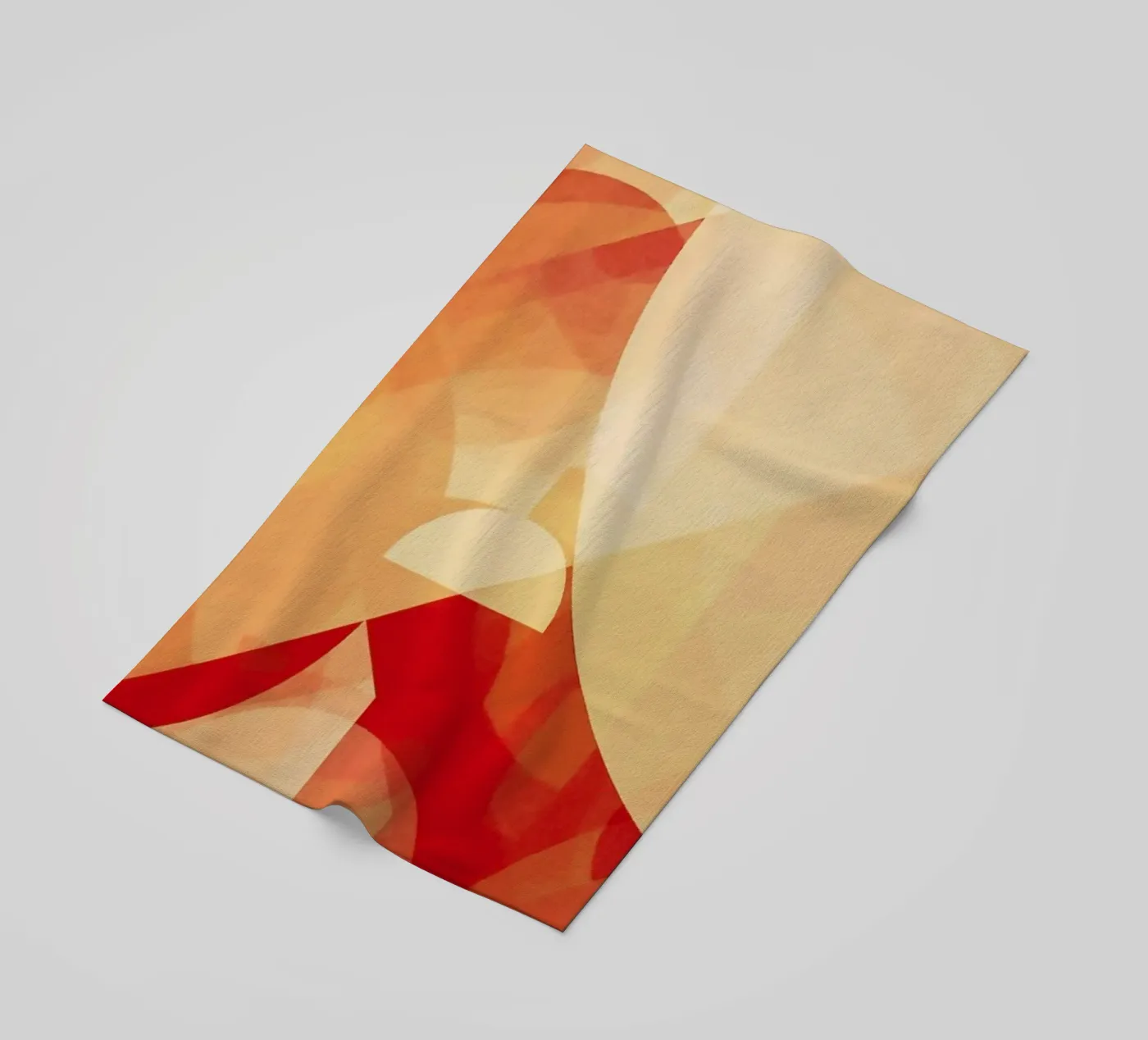 RED beach towel by In Full Color