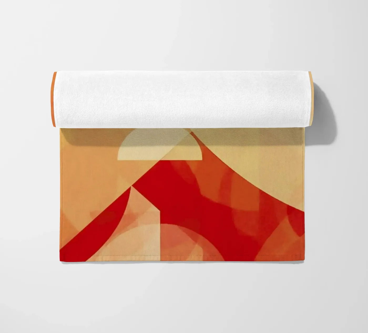 RED beach towel by In Full Color