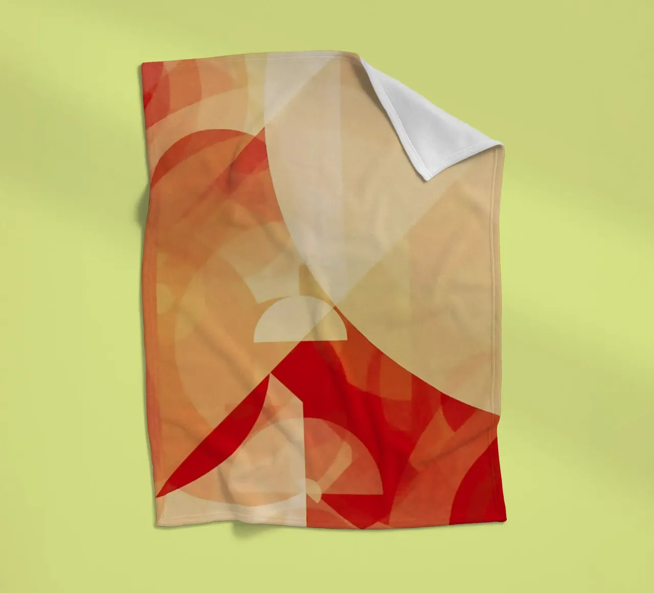 RED Fleecedecke von In Full Color