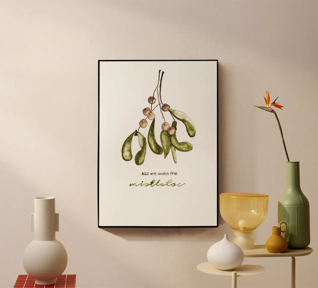 mistletoe plexiglass da Nathys_illustration