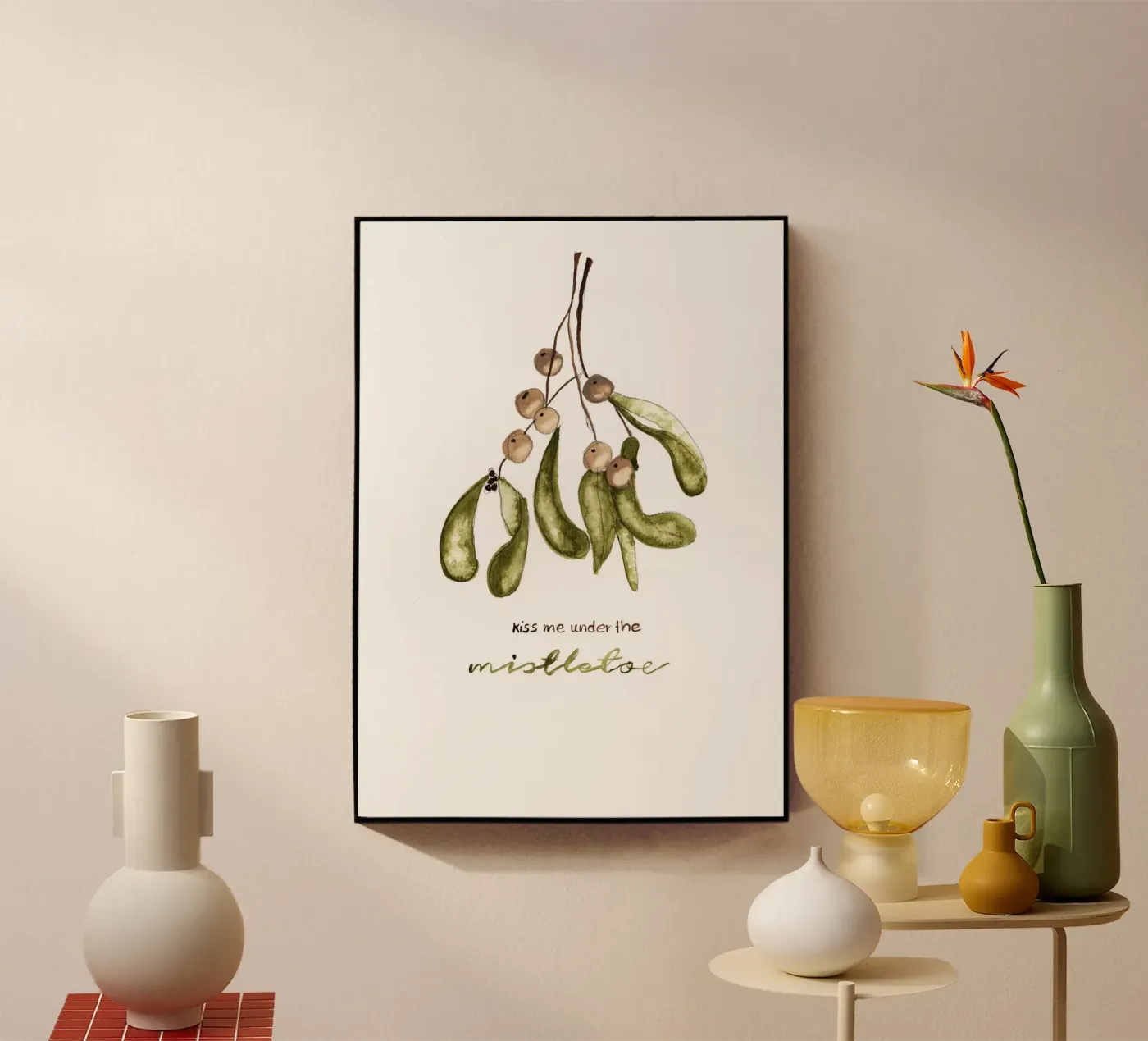 mistletoe plexiglass da Nathys_illustration