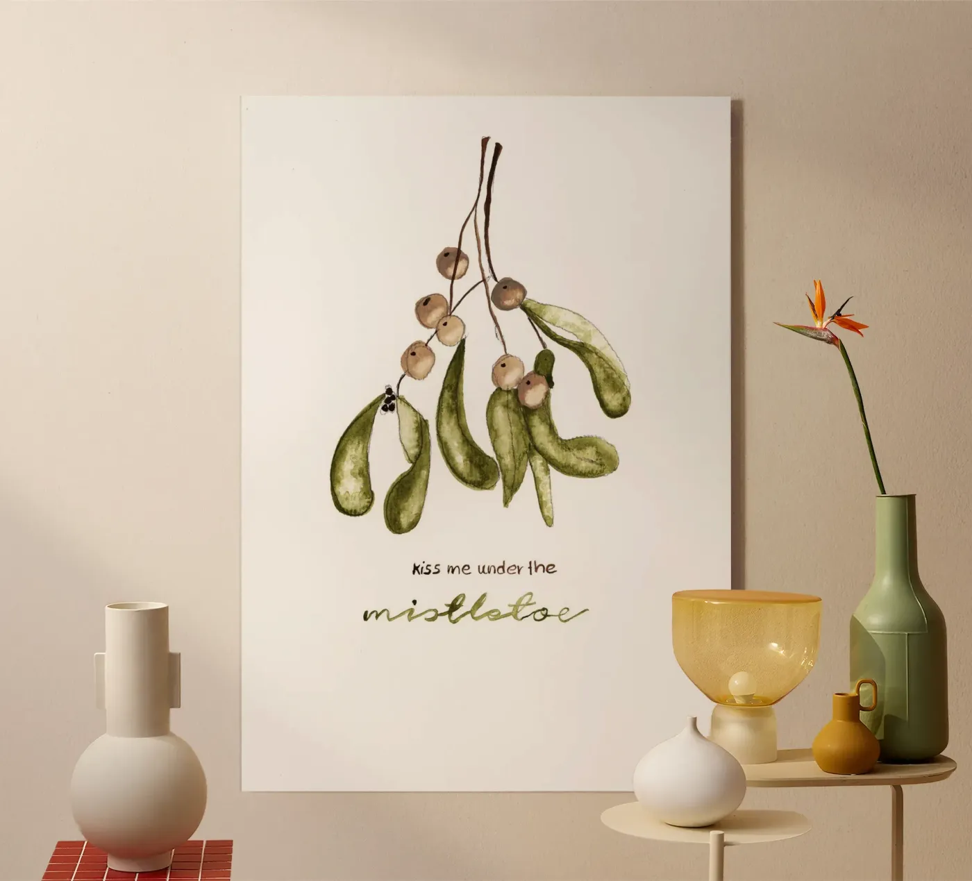 mistletoe plexiglass da Nathys_illustration