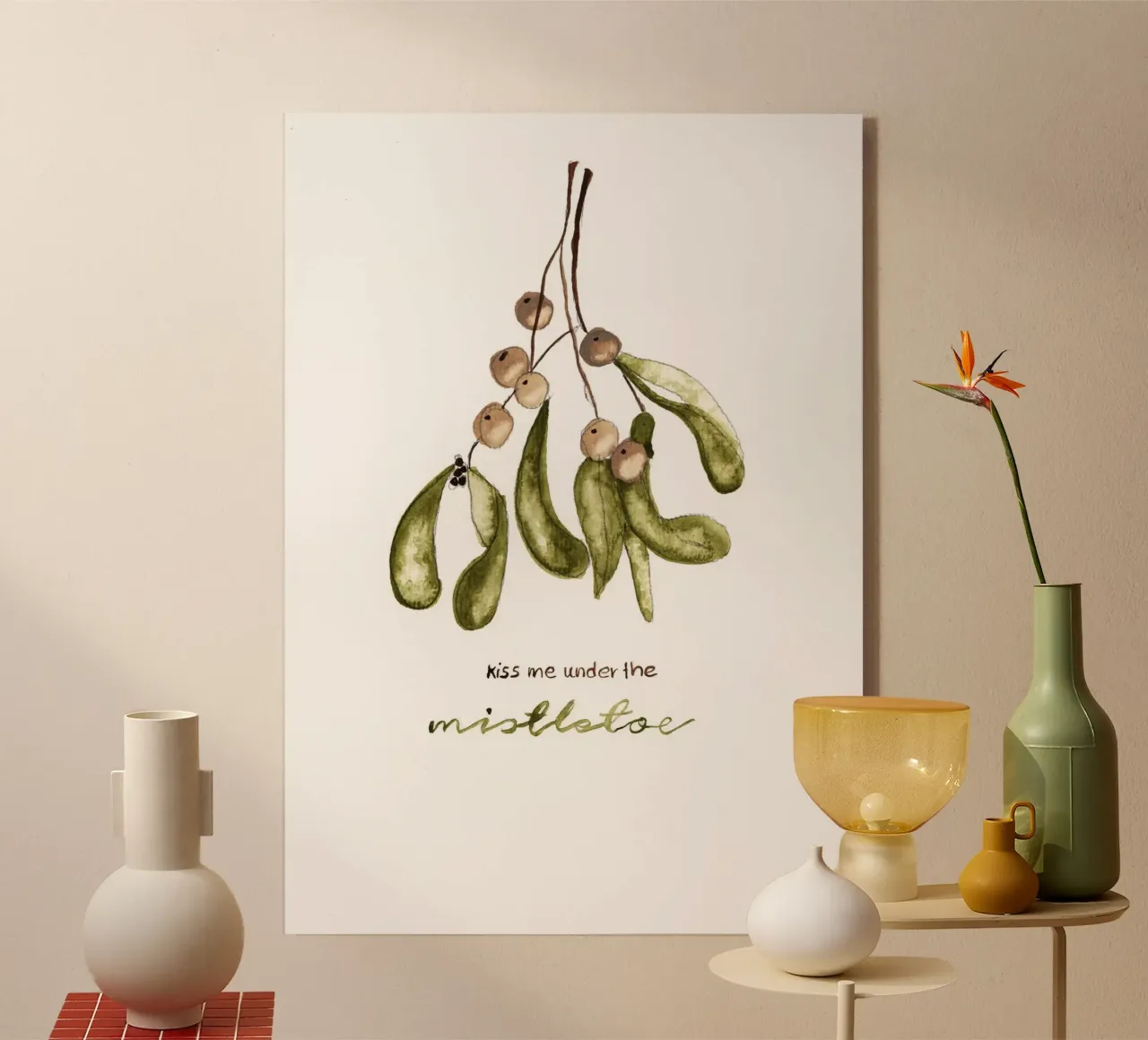 mistletoe plexiglass da Nathys_illustration