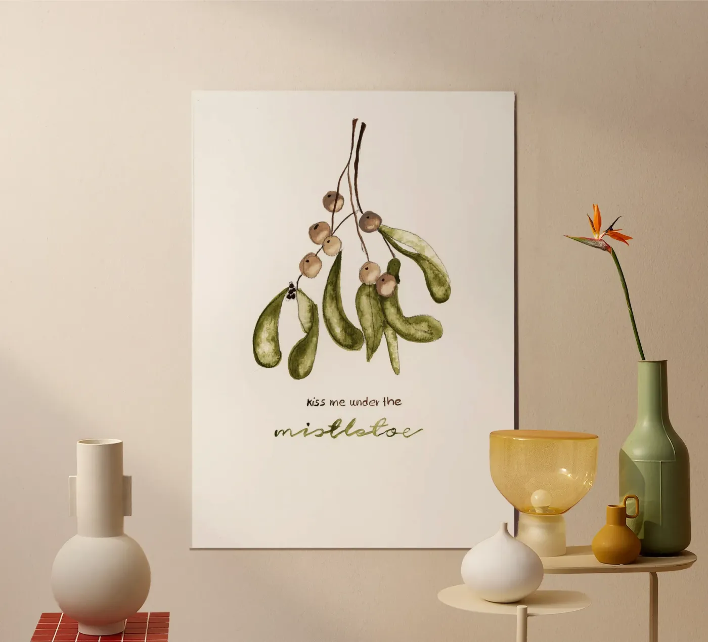 mistletoe pannello forex da Nathys_illustration