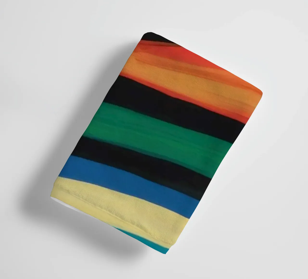 Vibrant Abstract Expression towel by Solace Light