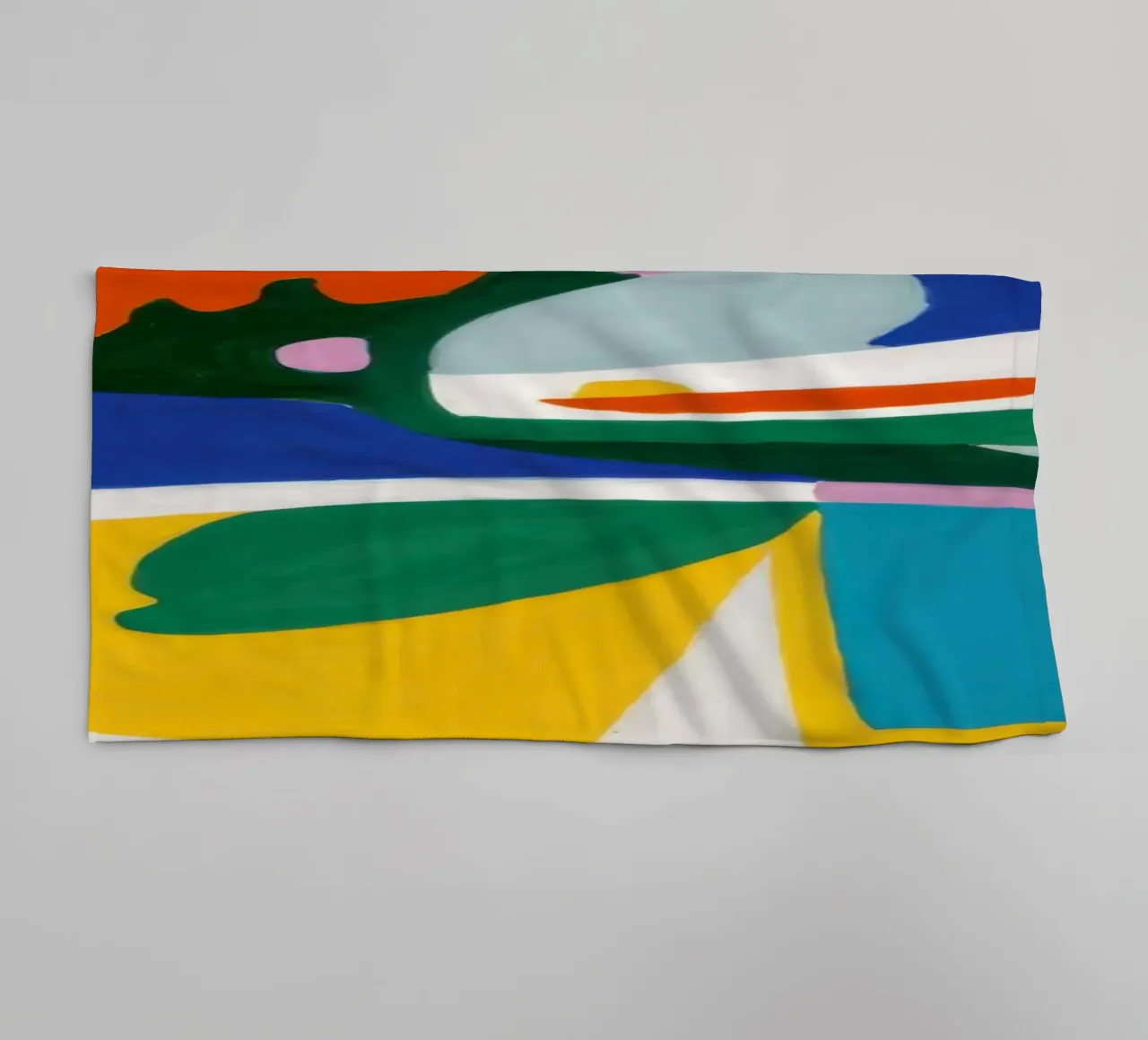 Avian Forms Abstracted towel by Solace Light