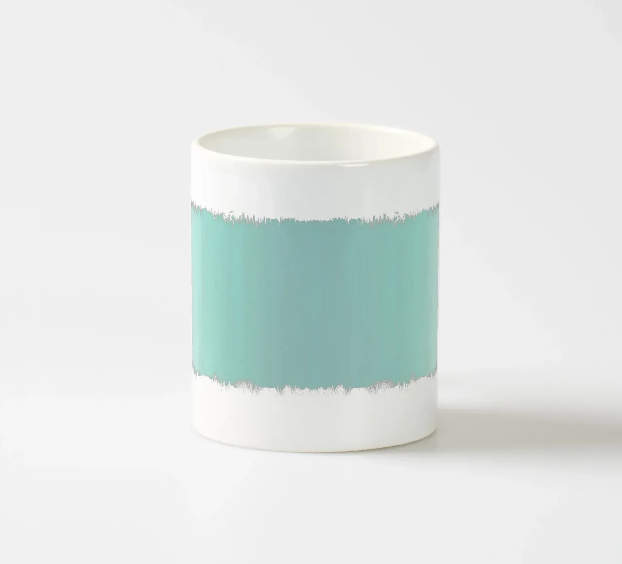 Turchese astratto tazza in ceramica da Orara Studio