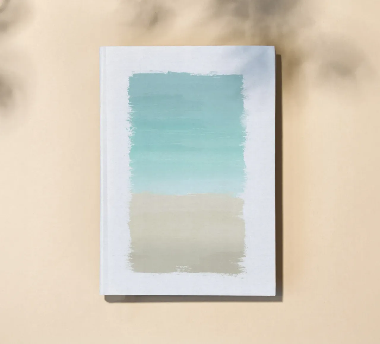Turquoise Abstract notebook by Orara Studio