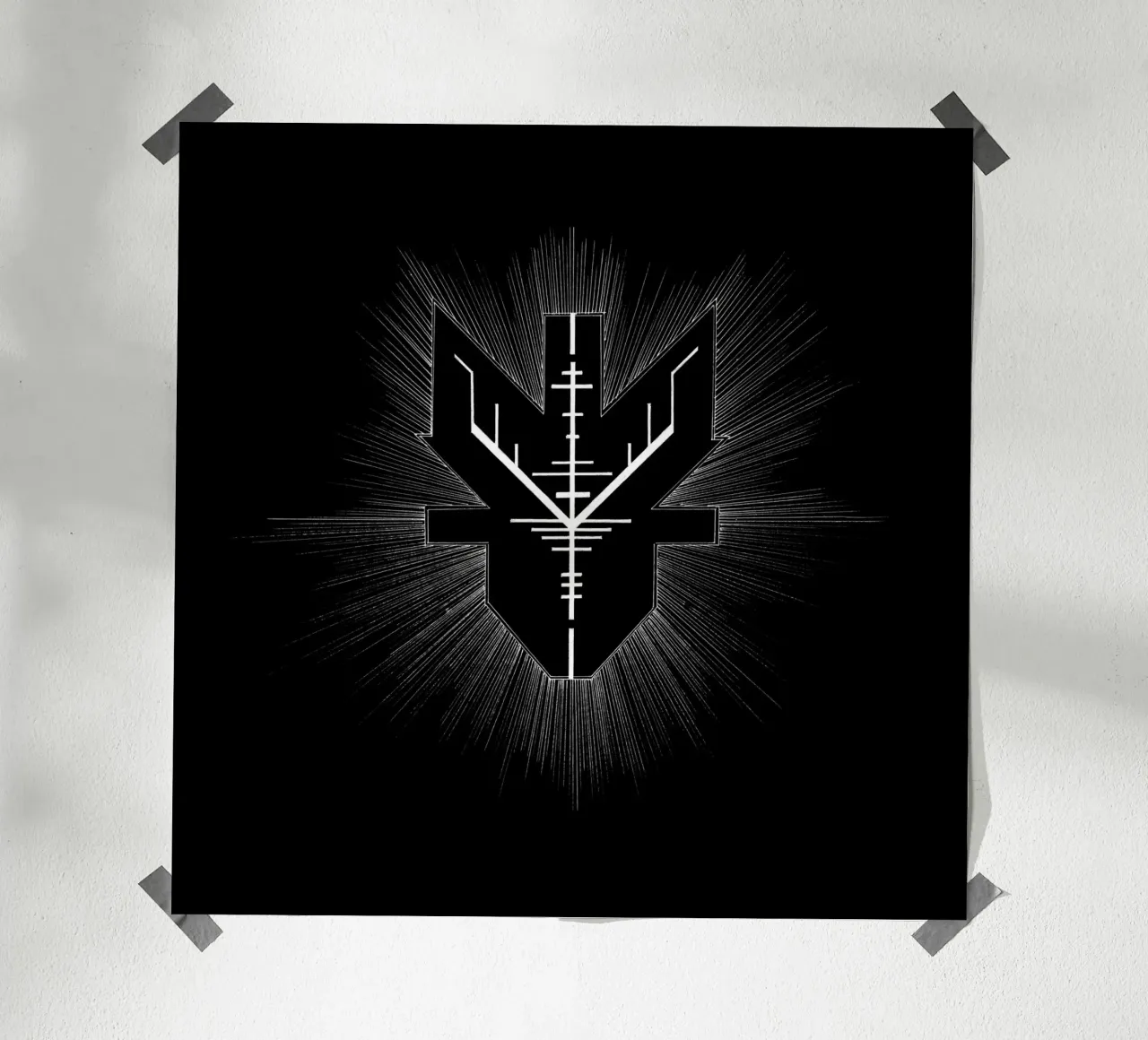 HOLY RAYS poster da Grey Aaren