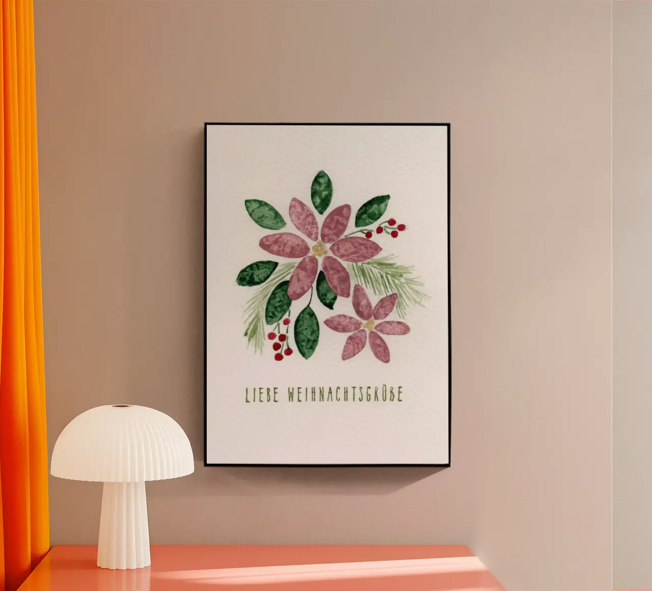 Weihnachtsgrüße plexiglass da Nathys_illustration