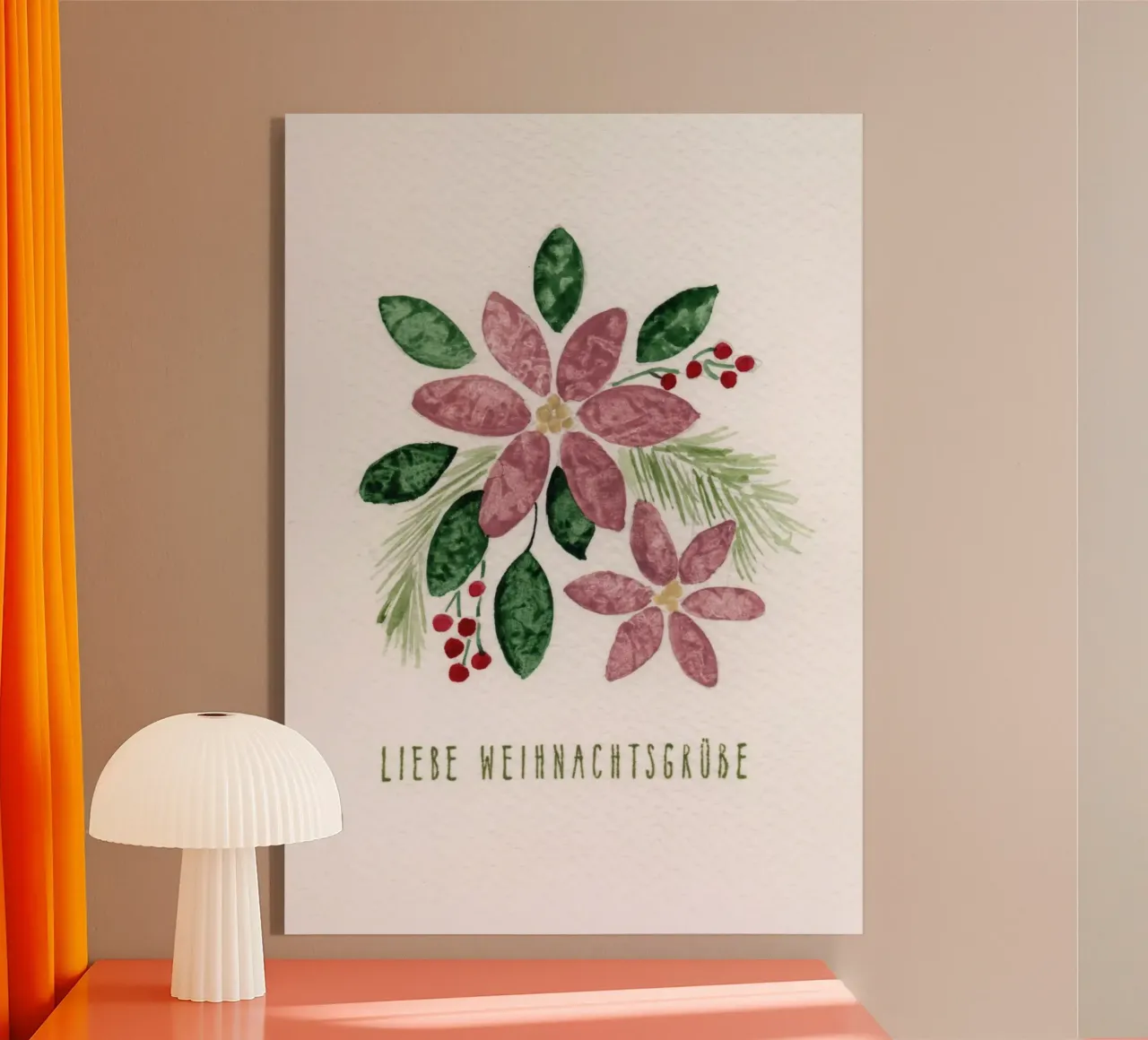 Weihnachtsgrüße plexiglass da Nathys_illustration