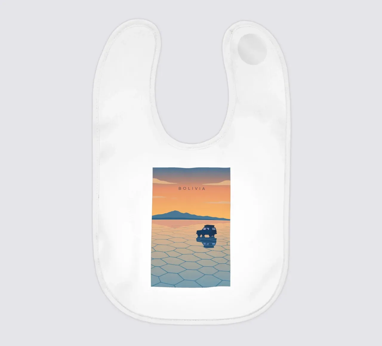 Bolivia bavaglino da minimalist designs