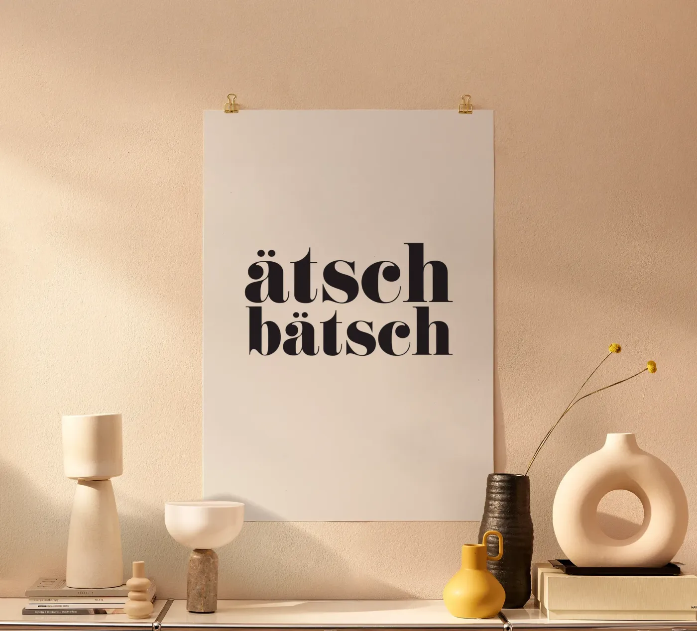 ätsch bätsch 2 poster by kathrin-krieter