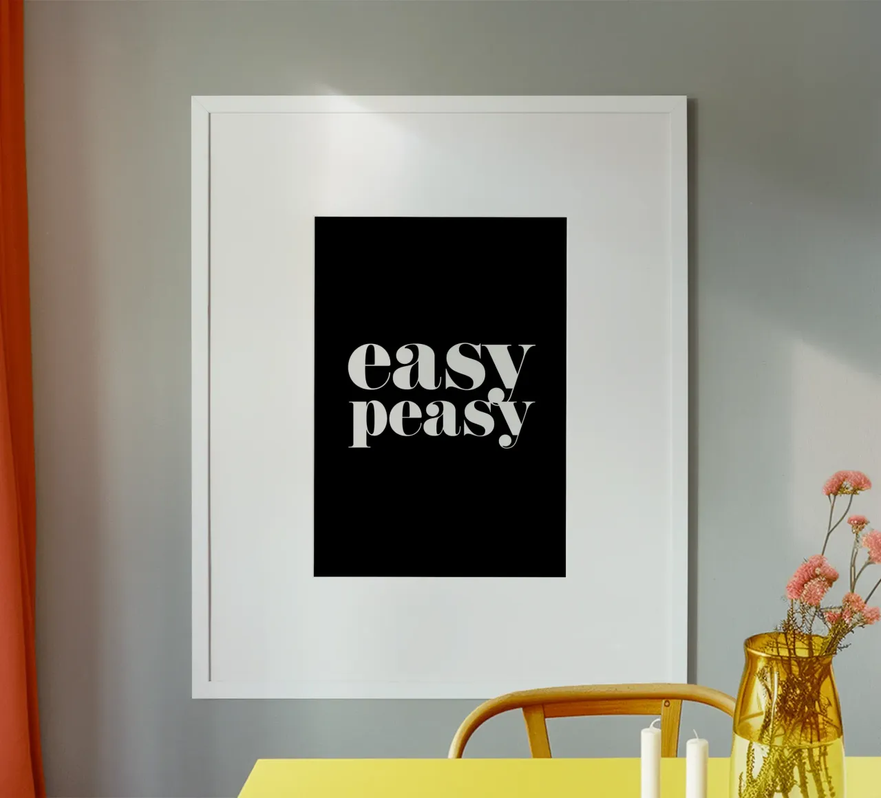 easy peasy poster da kathrin-krieter
