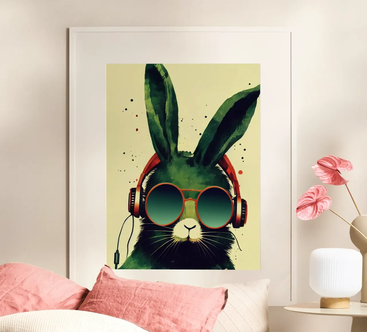 Rabbit poster da Artsy Bessy