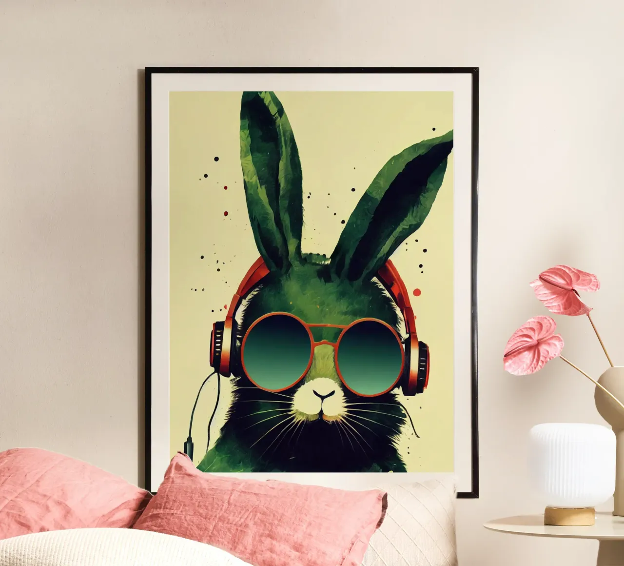 Rabbit poster da Artsy Bessy
