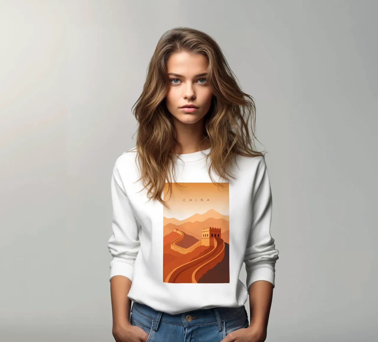 China felpa da minimalist designs