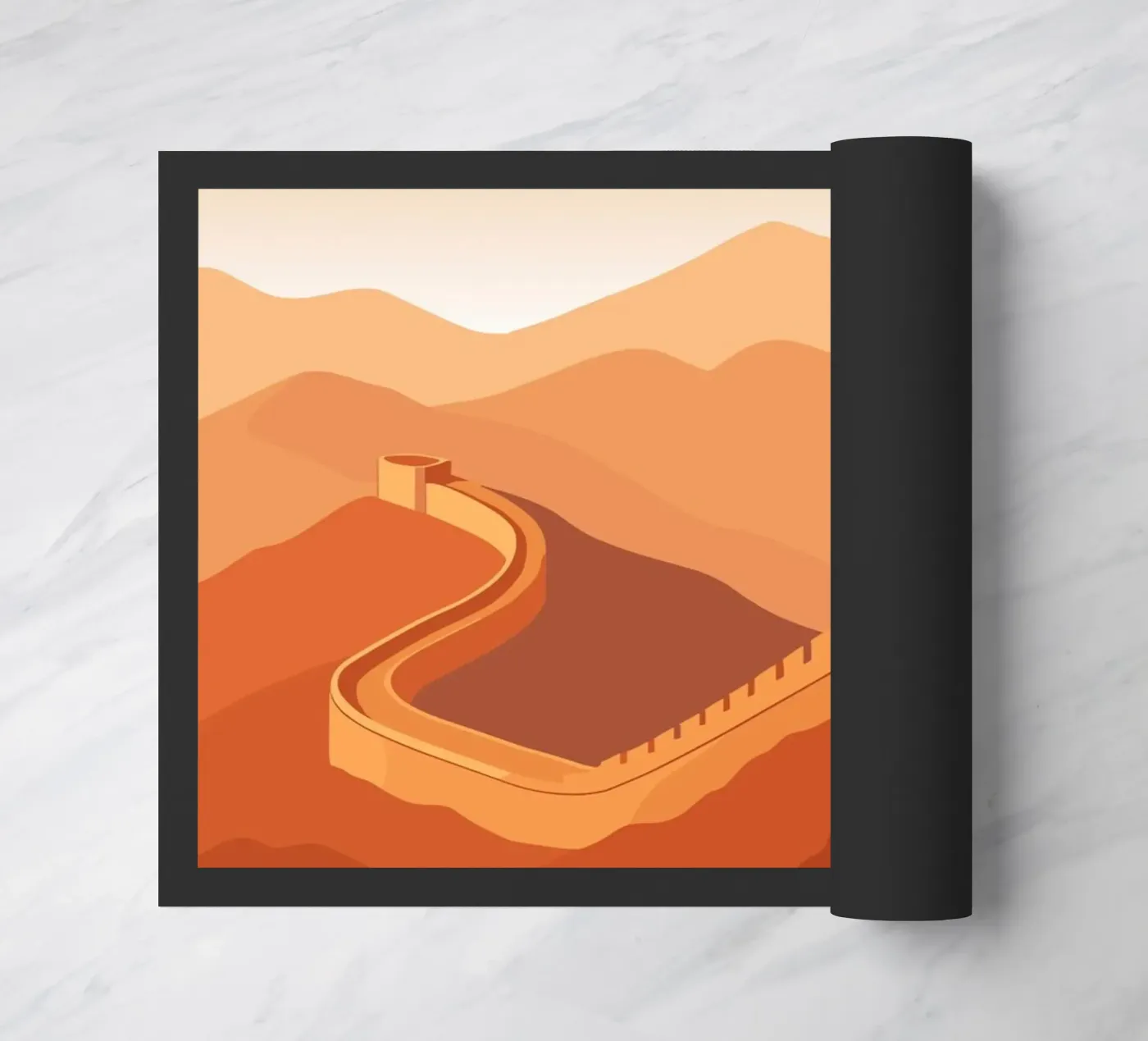 China deurmat van minimalist designs