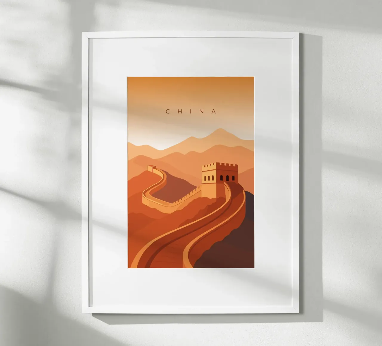 China poster da minimalist designs