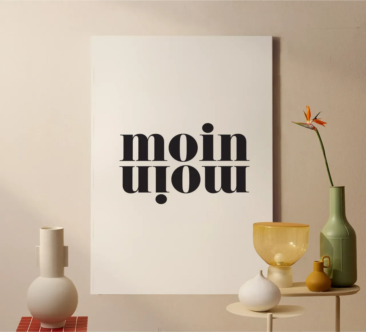 moin moin 2 canvas by kathrin-krieter