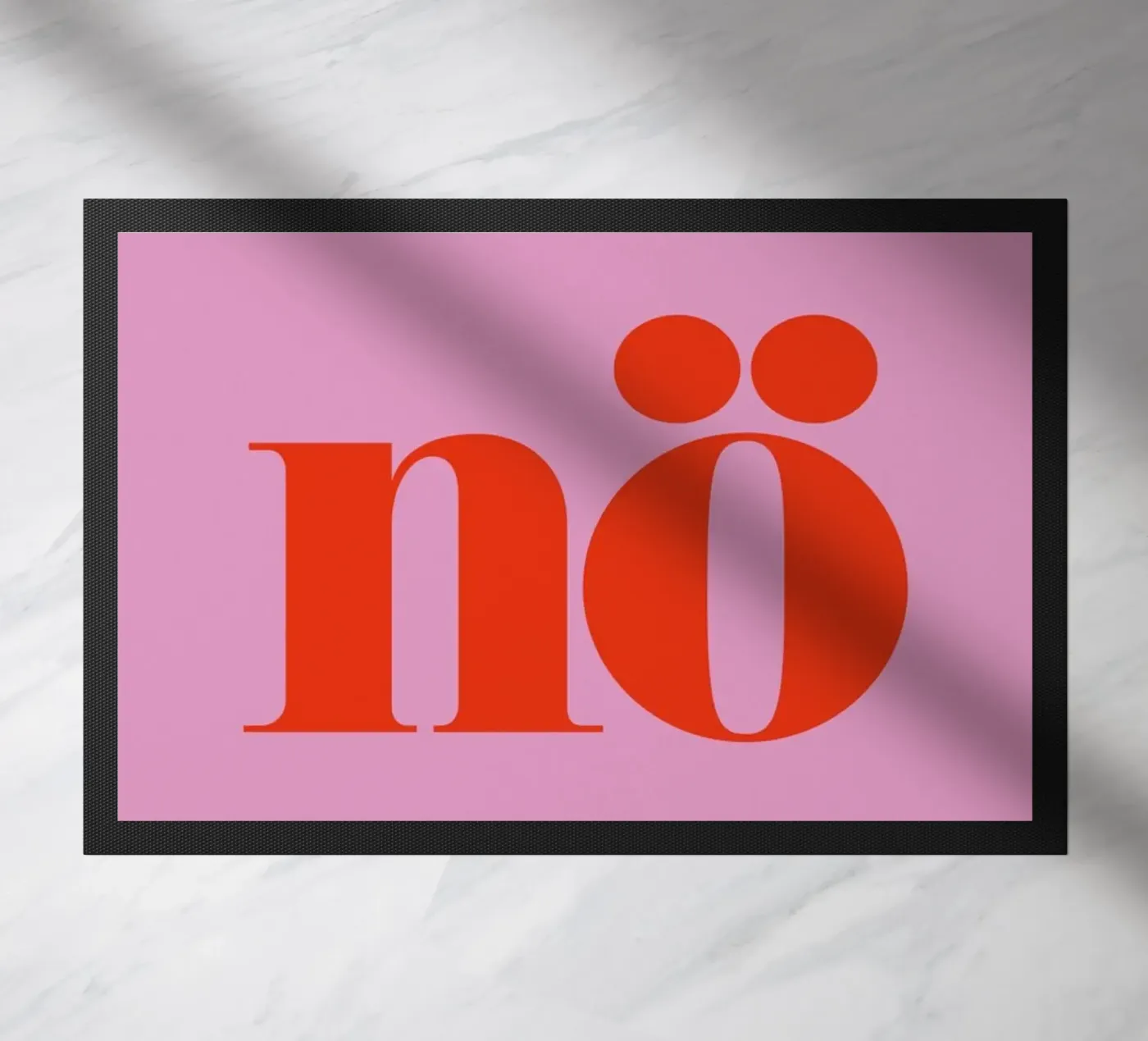 nö doormat by kathrin-krieter