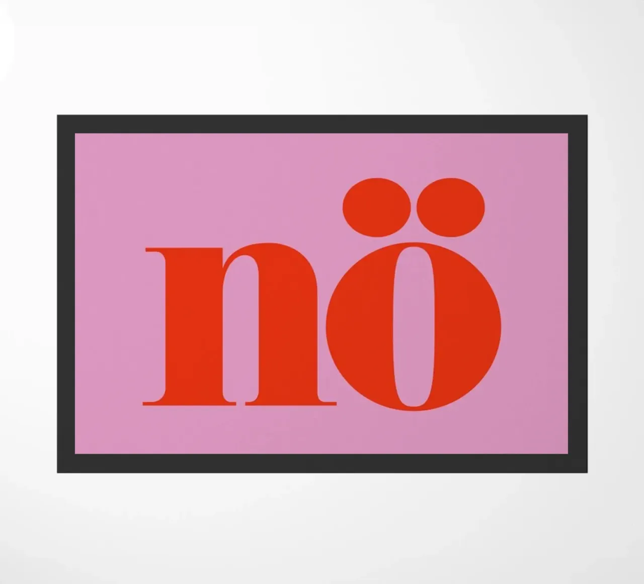 nö doormat by kathrin-krieter