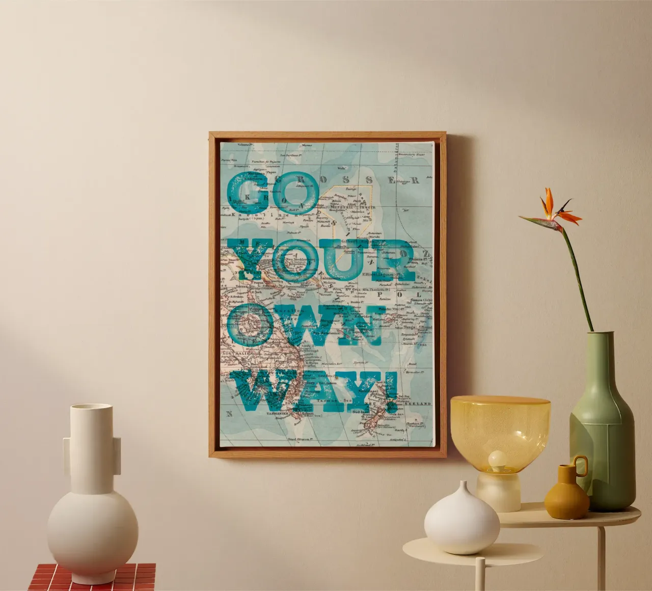 go your own way tela da kathrin-krieter
