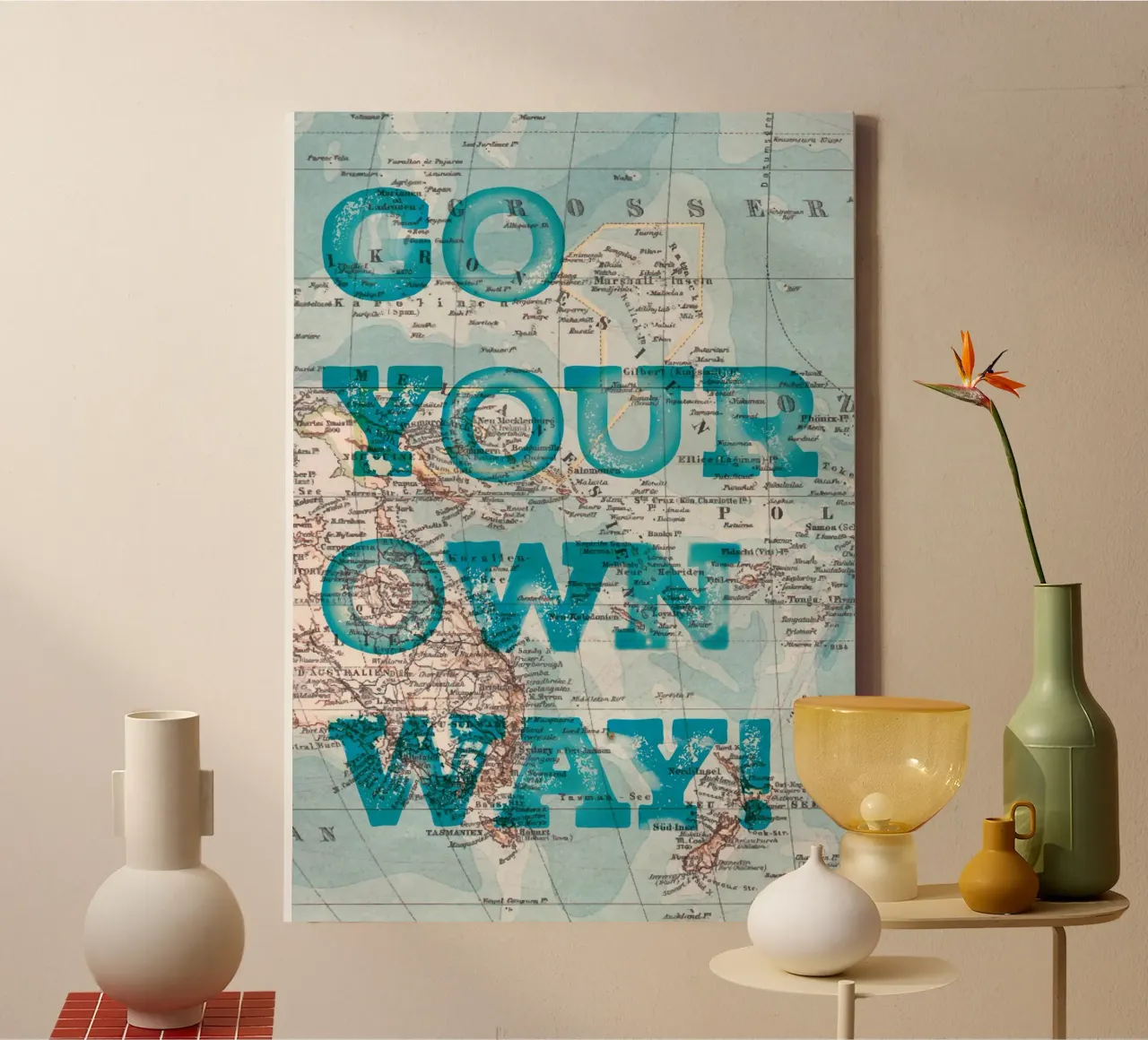 go your own way tela da kathrin-krieter