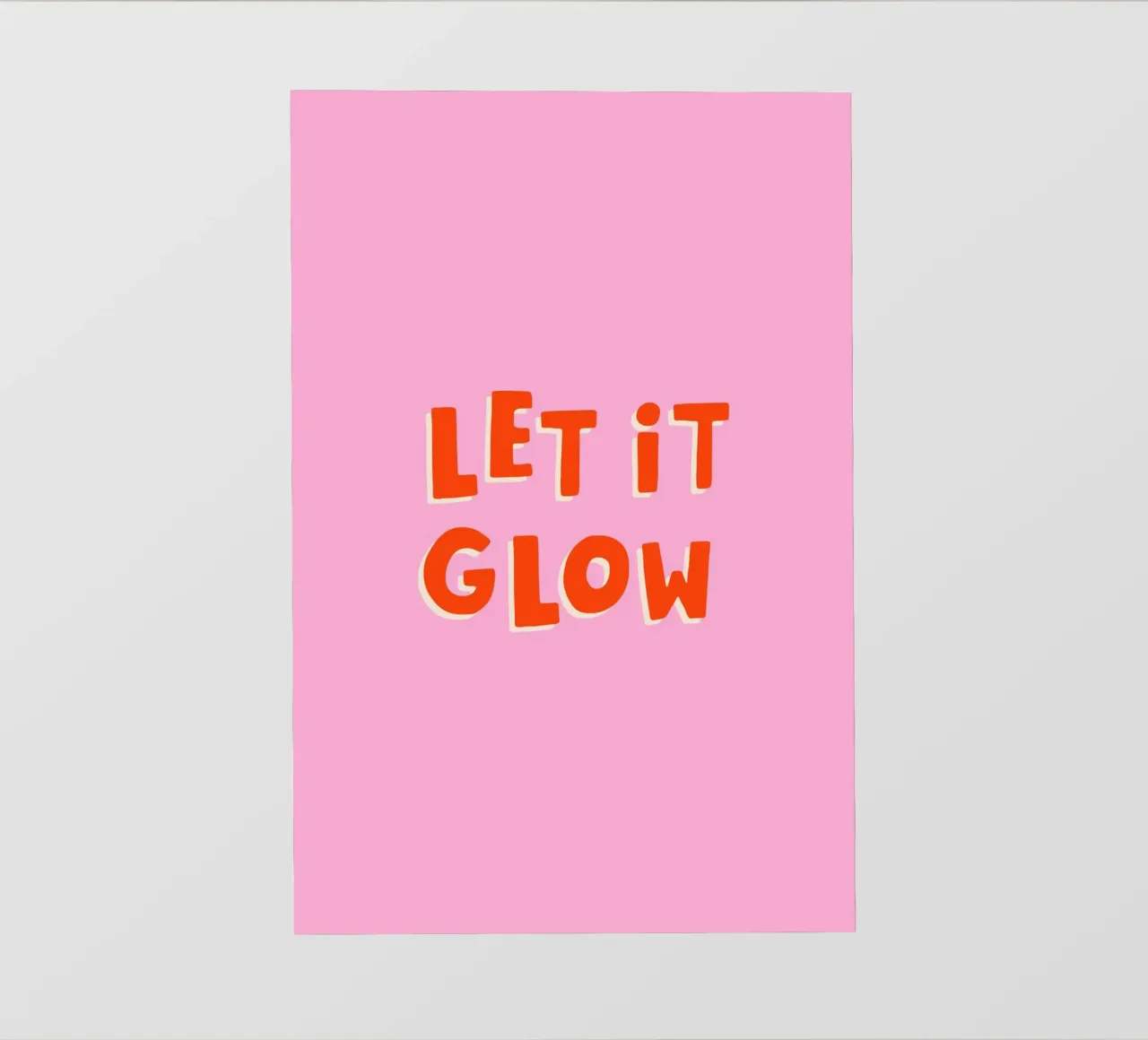 Let it Glow telo in pvc da Maren Gross