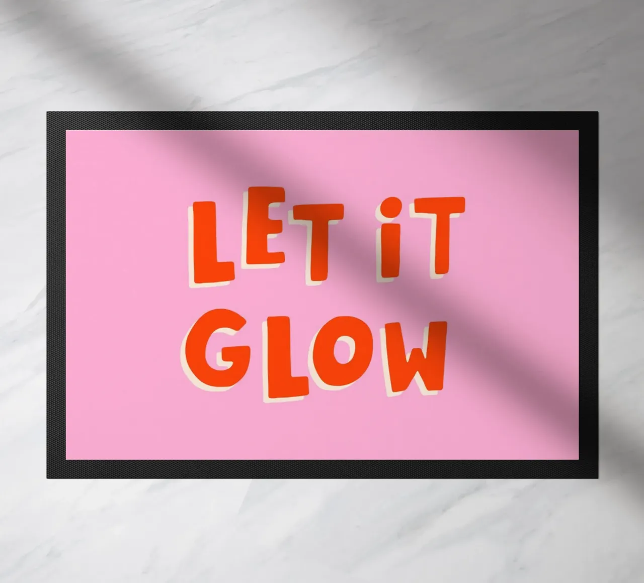 Let it Glow zerbino da Maren Gross