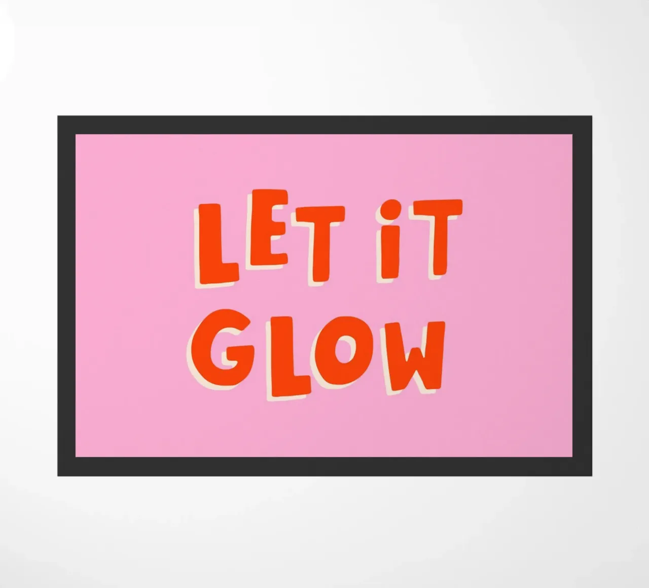 Let it Glow zerbino da Maren Gross