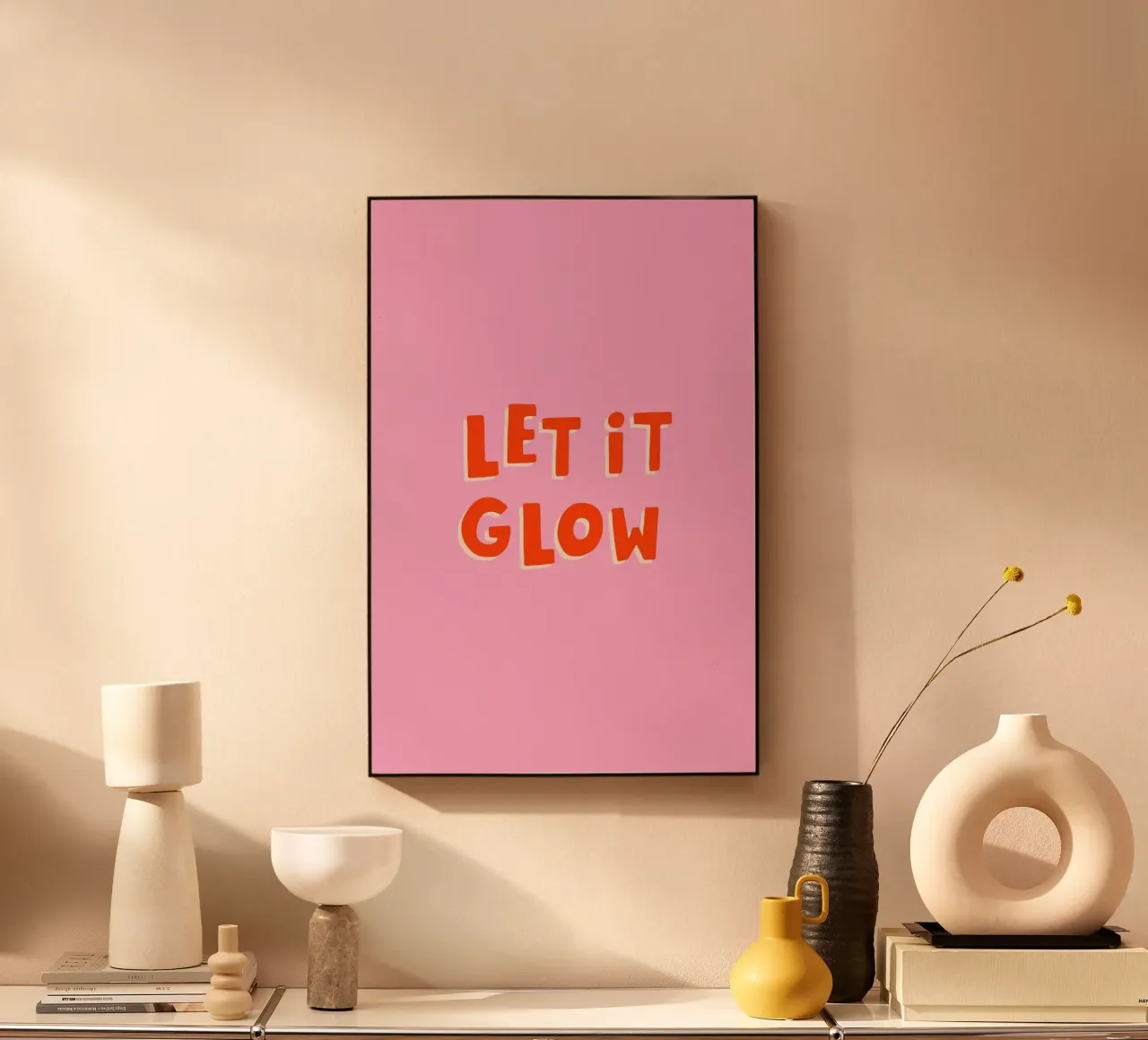 Let it Glow plexiglass da Maren Gross