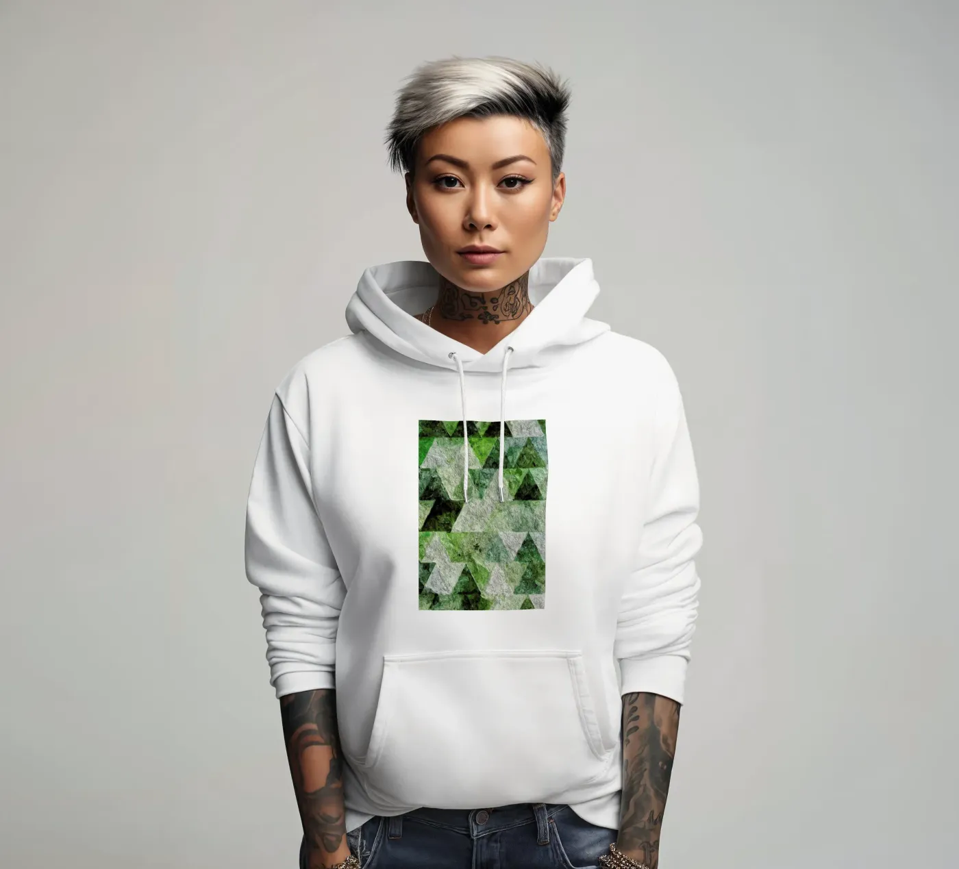 Triangles hoodie by In Full Color