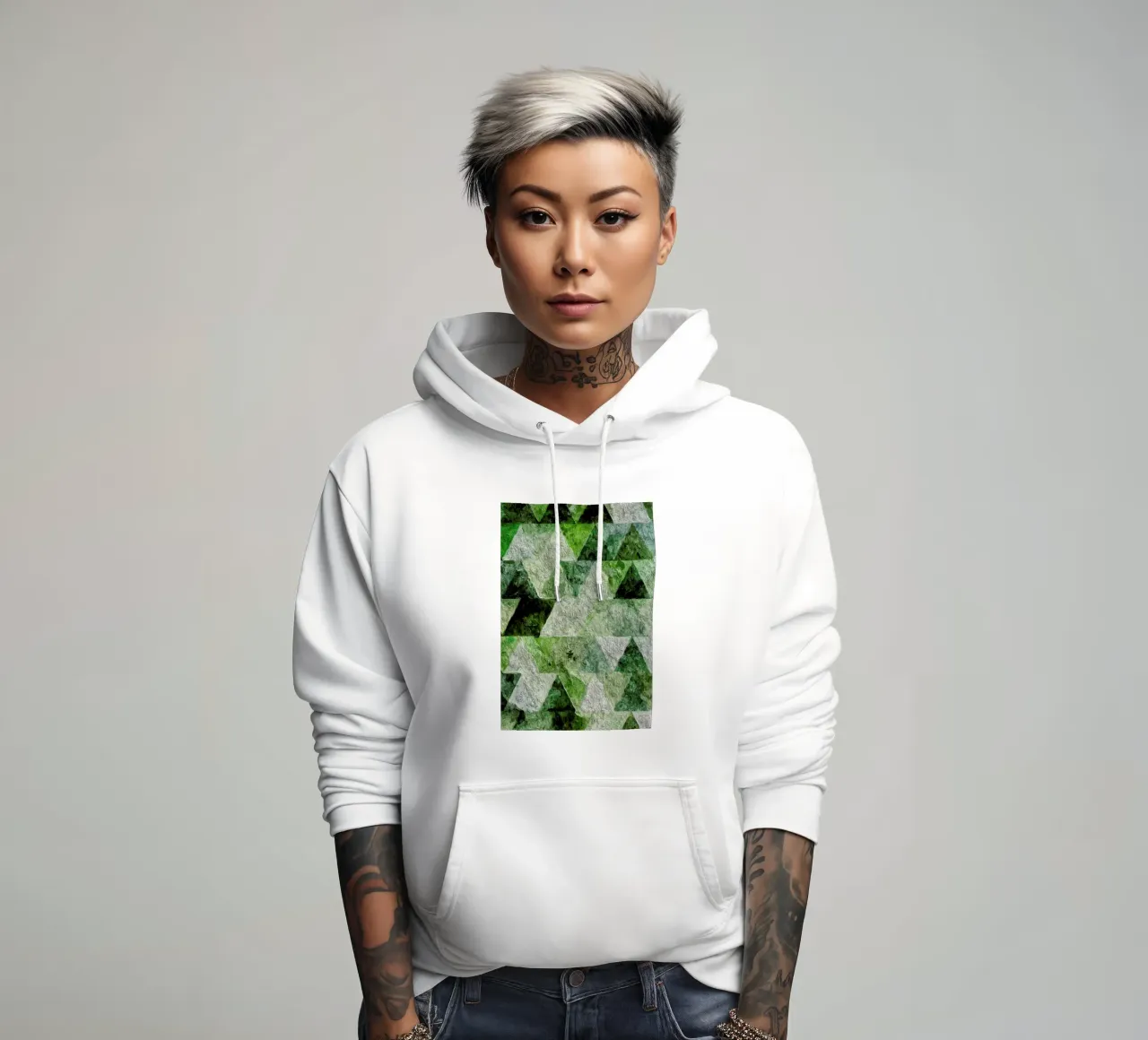 Triangles hoodie by In Full Color