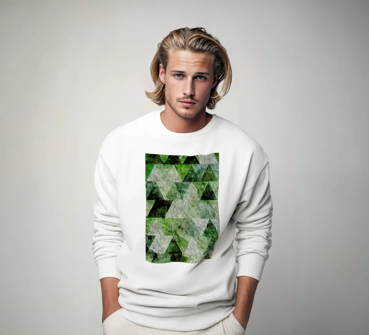 Triangles Sweatshirt von In Full Color
