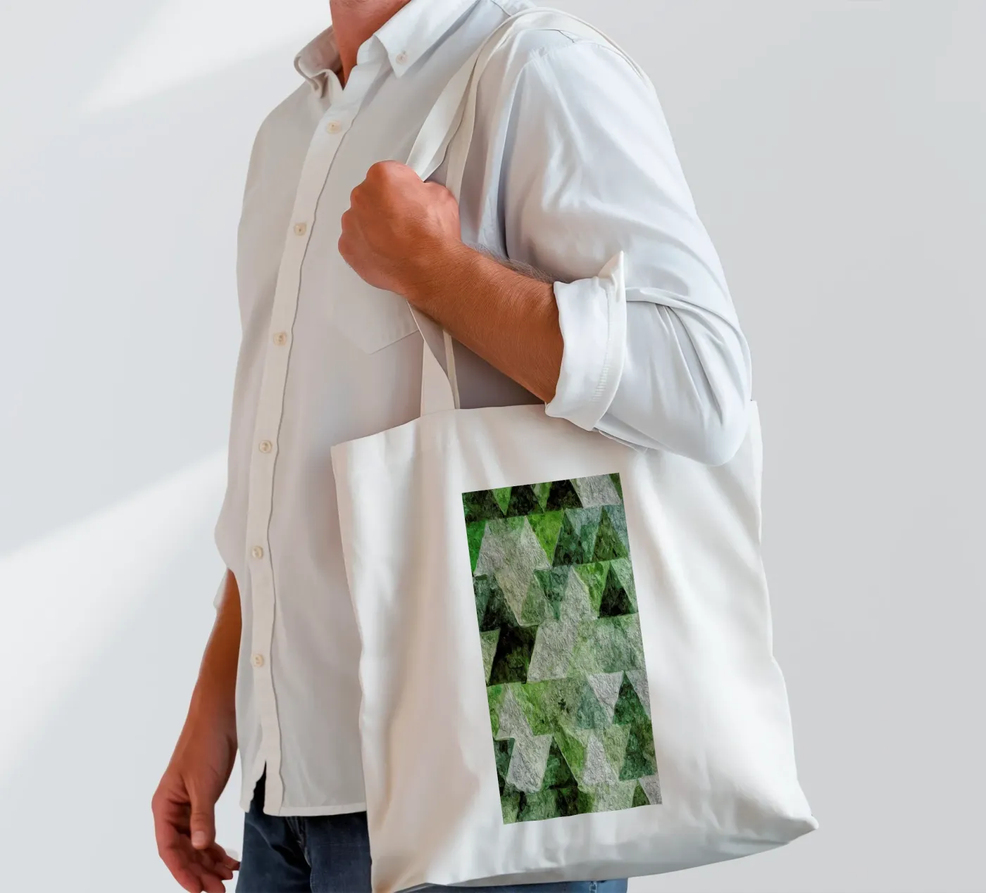 Triangles Jutebeutel von In Full Color