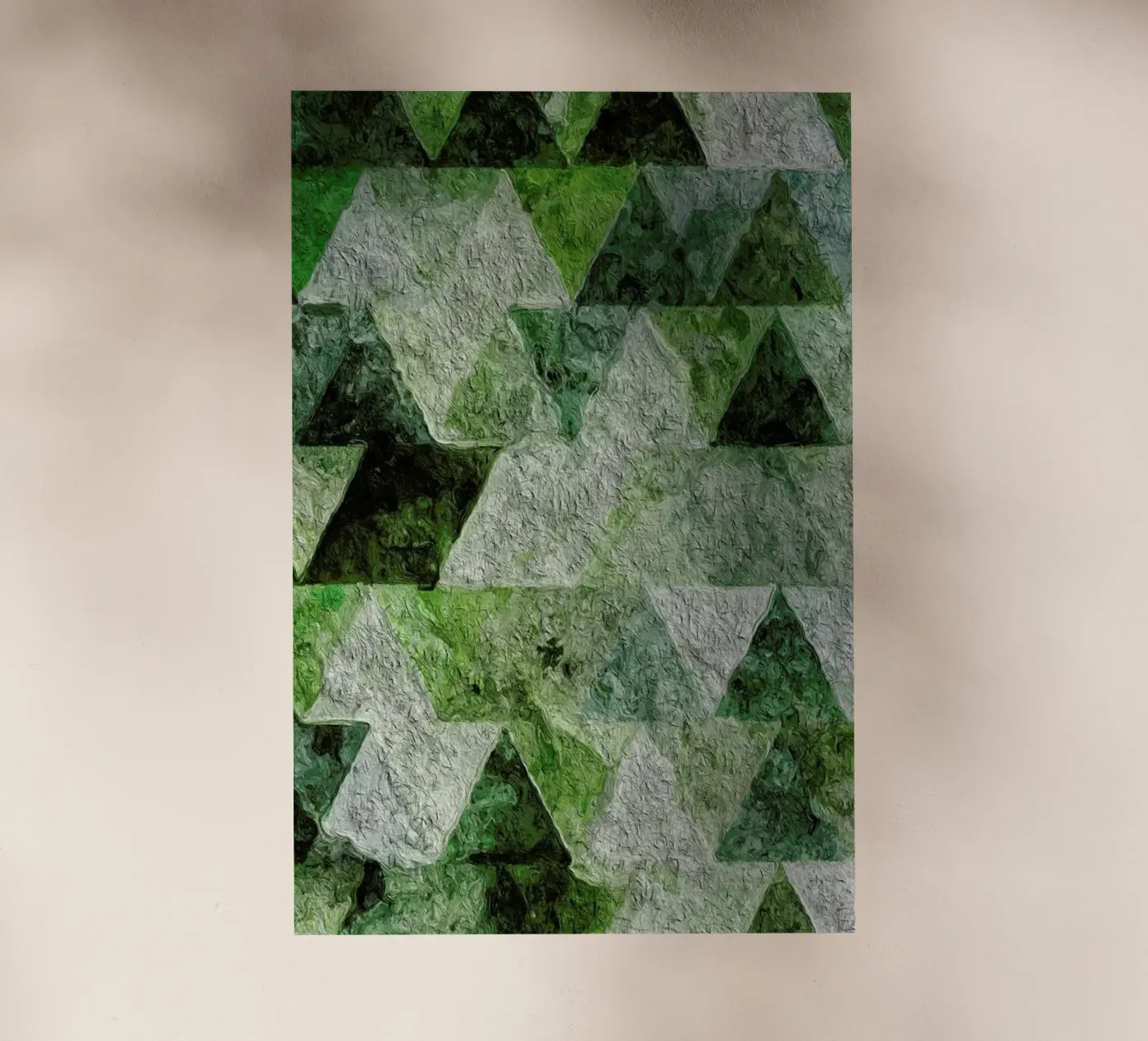 Triangles backlit folie van In Full Color