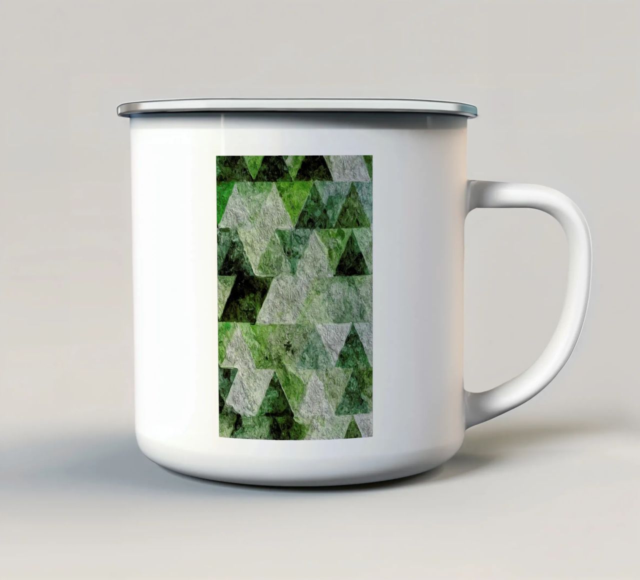 Triangles tazza in smalto da In Full Color