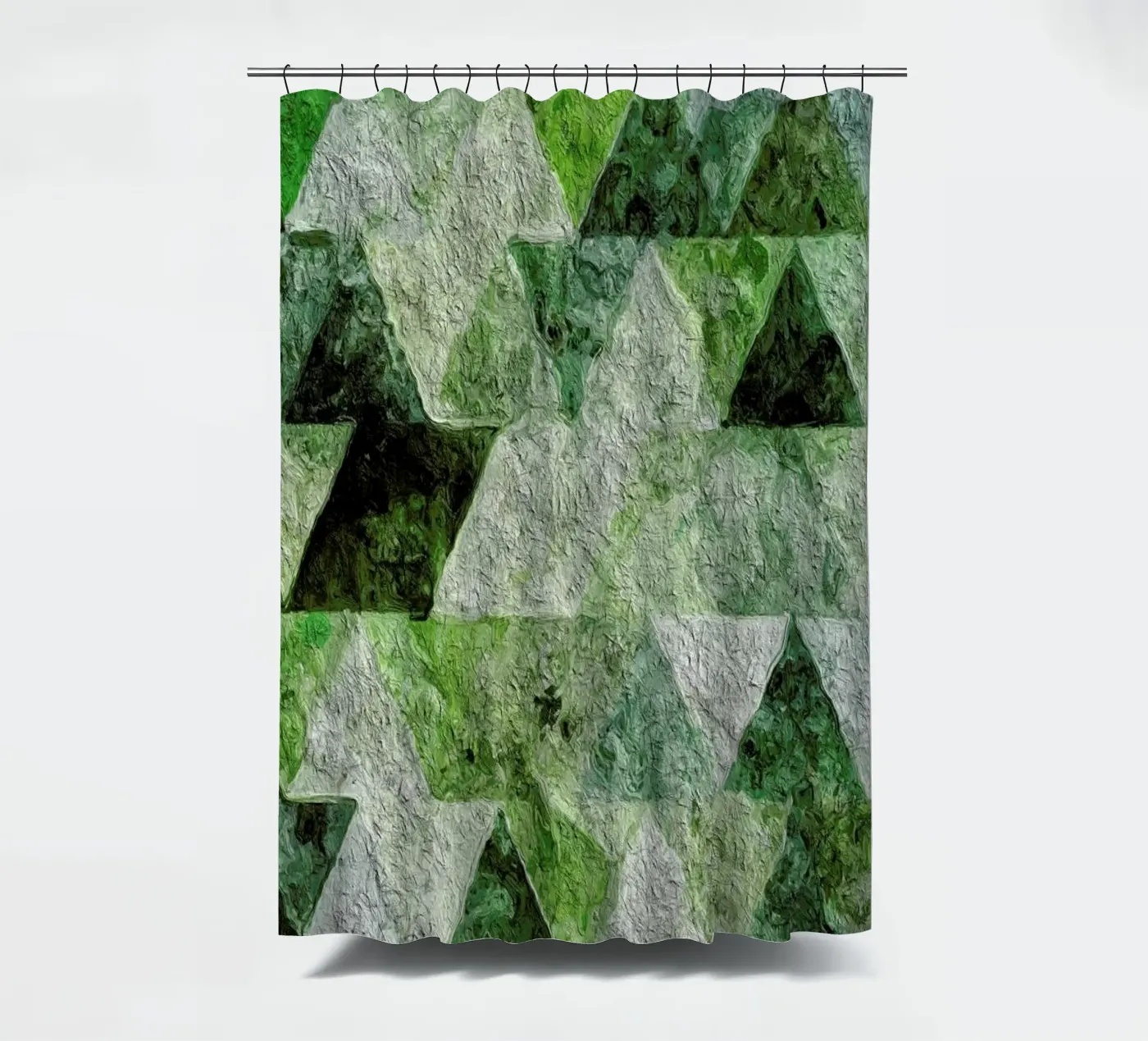 Triangles Duschvorhang von In Full Color