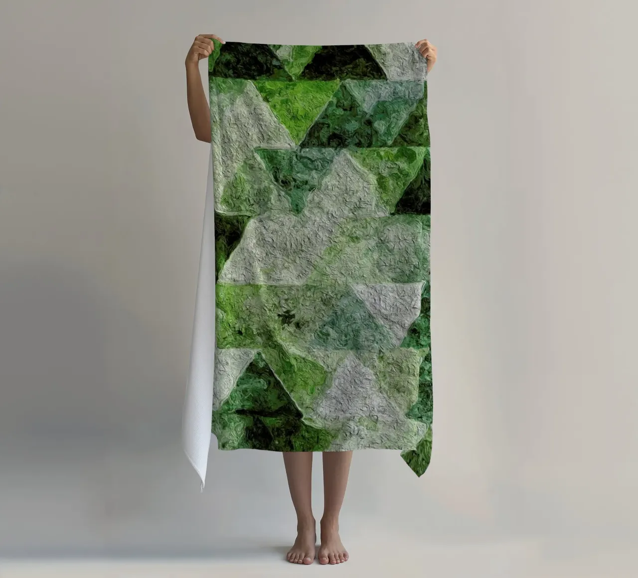 Triangles strandhanddoek van In Full Color