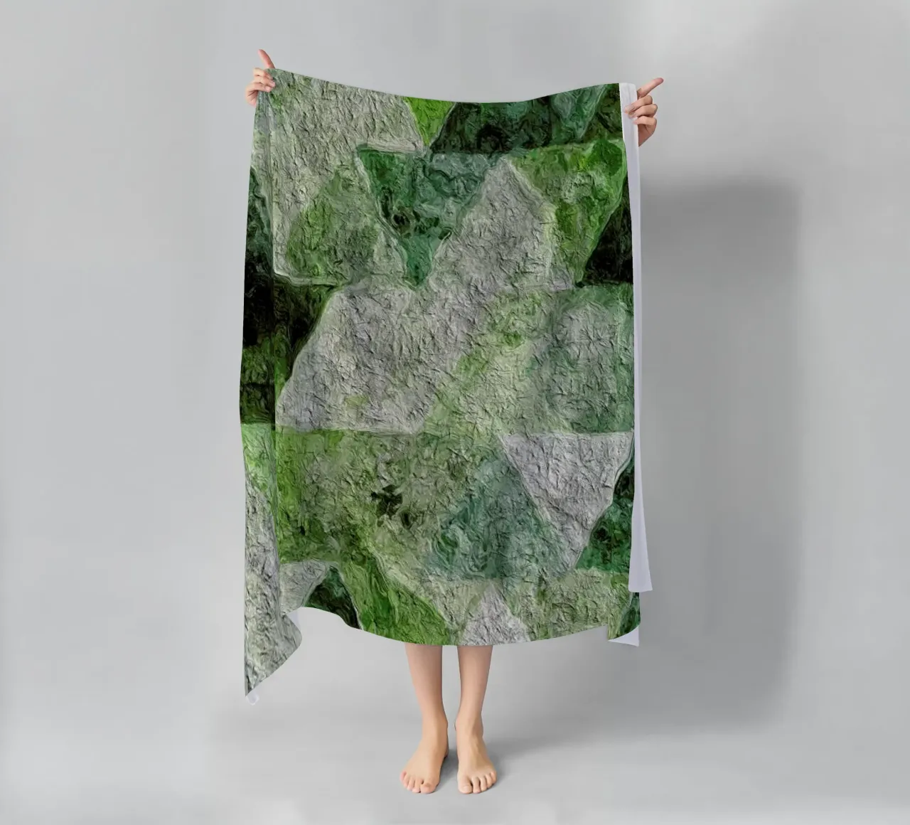 Triangles strandhanddoek van In Full Color