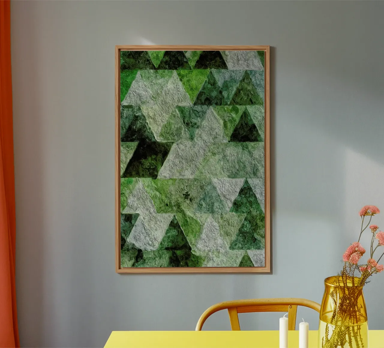 Triangles forex plate by In Full Color