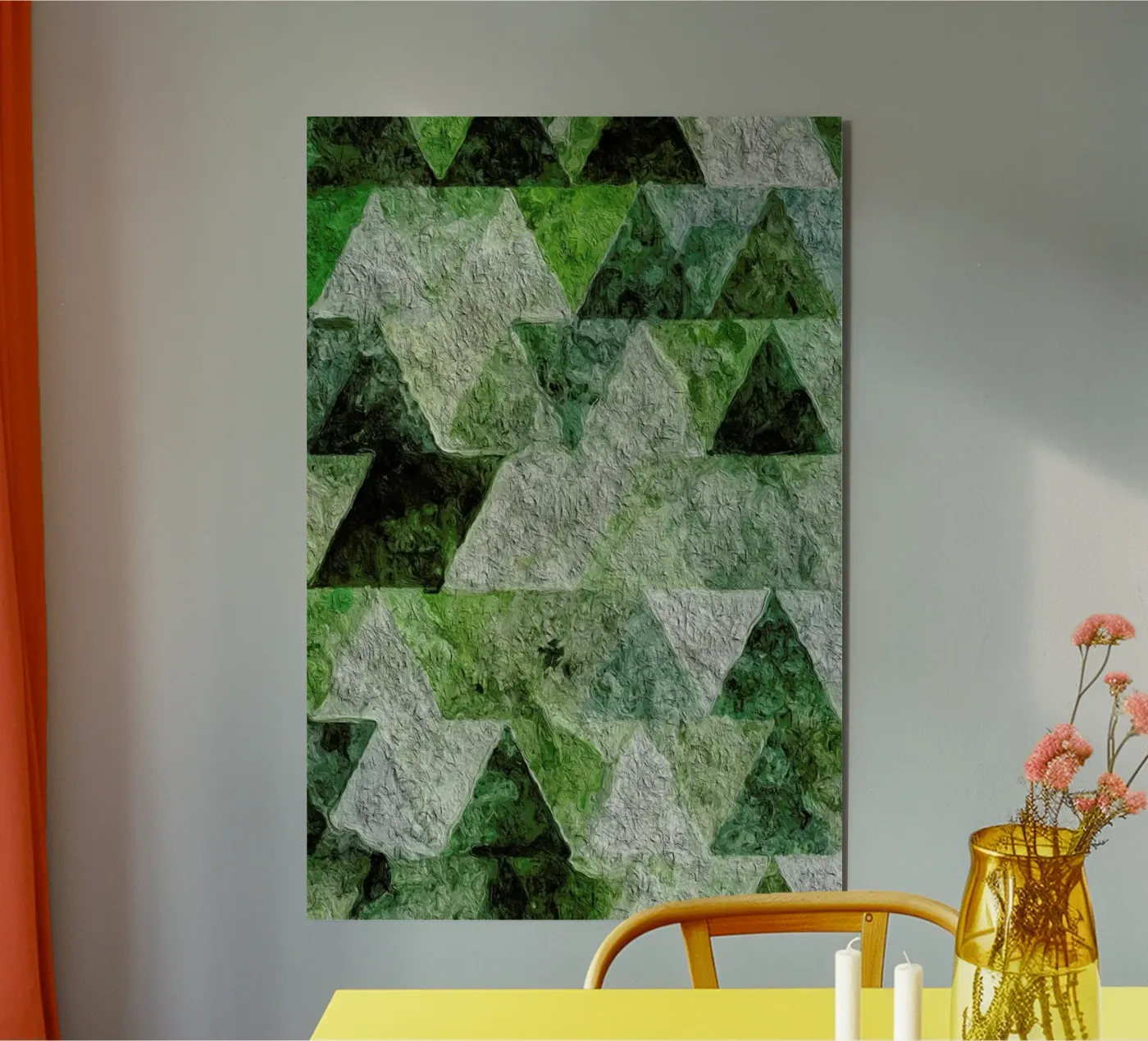 Triangles alu-dibond by In Full Color