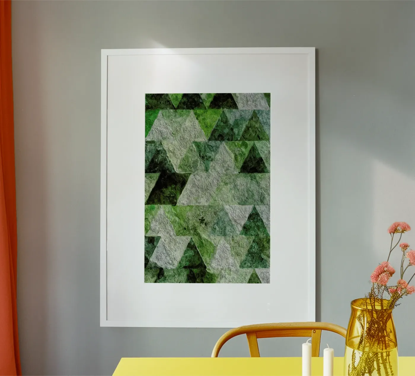 Triangles poster van In Full Color